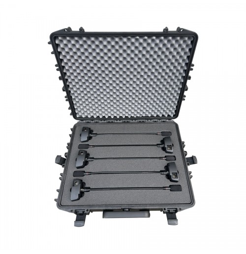 Foam insert for 5 x Audio-Technica AT8688S Stands with Mounted Microphones 